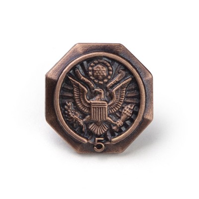 U.S. Federal Years of Service Bronze Pin