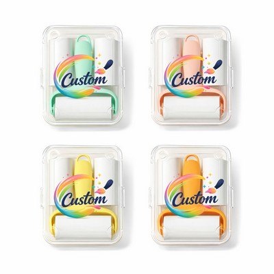 Compact Lint Roller with Case