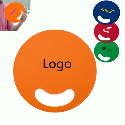 Plastic Round Hand Fan