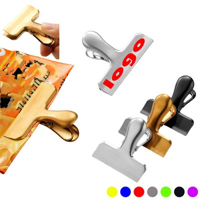 Gold Stainless Steel Clip