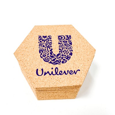 Eco Cork Coaster – Screen Printed