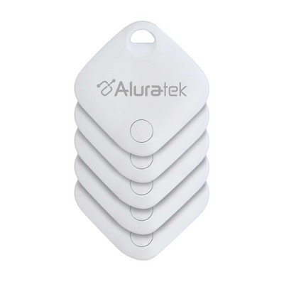 Aluratek Track Tag Tracker w/Apple Find My (Ios Only)5-Pack