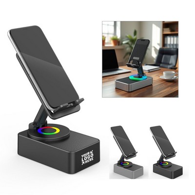 Bluetooth Speaker with Rotation Pnone Holder