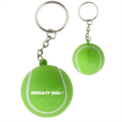Mini Foam Sports Ball Keychain (Baseball, Tennis & Volleyball)