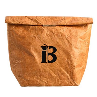 Waterproof Brown Portable Thermal Insulated Paper Bags