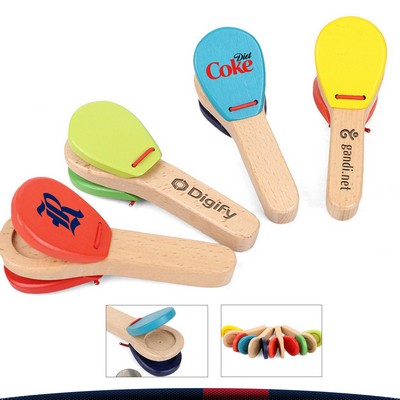 Zinola Wooden Castanet Clapper
