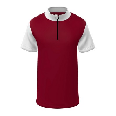 Men's/Youth Premium Quarter Short Sleeve Shirt