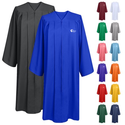 Matte Graduation Gown