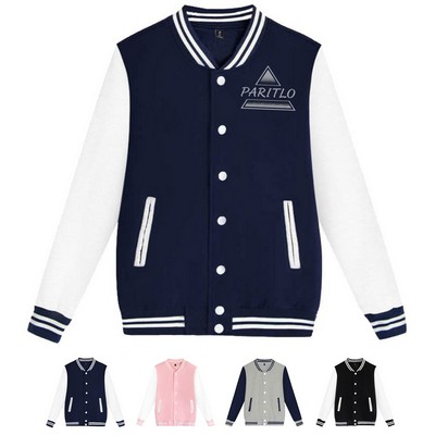 Varsity-style jacket