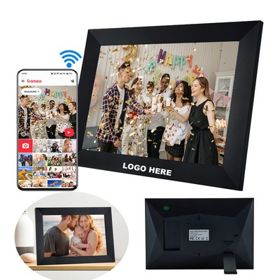 High Resolution 10.1" Smart WiFi Digital Photo Frame with Touch Screen