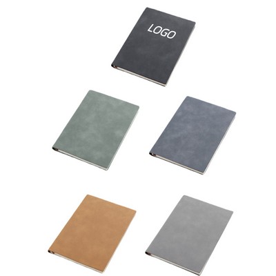 A5 Suede Leather Notebook