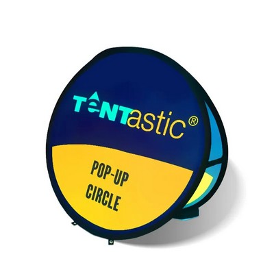 Customized Sublimation Round Circular Pop Up Banner