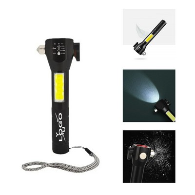 Cob Light with Safety Hammer
