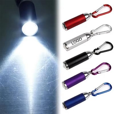 Mini Led Flashlight With Keychain