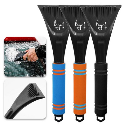 Ice Scraper with Dual-Color Foam Grip