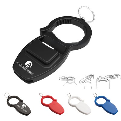3-in-1 Multi-Function Bottle & Can Opener Keychain