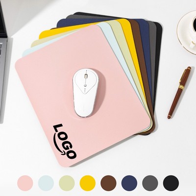 Minimalist Leather Mouse Pad