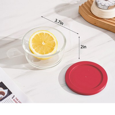 Small Glass Food Storage Container With Lids