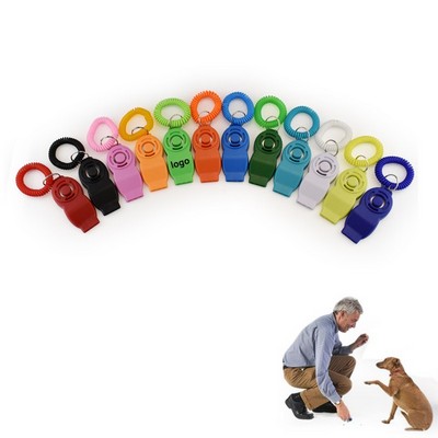 2-in-1 Pet Training Clicker Whistle