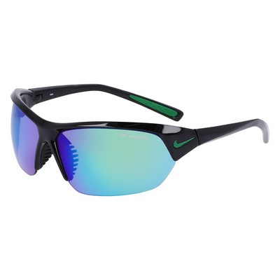 Nike® Skylon Ace Black Sunglasses w/Green Lens