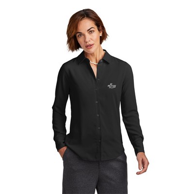 Brooks Brothers® Women's Full-Button Satin Blouse