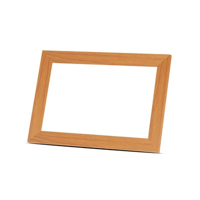 Bell+Howell Orange Cedar Wood Outer Frame 10.1" Smart Digital Photo Frame
