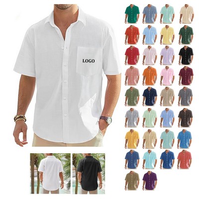 Short Sleeve Cotton Shirt