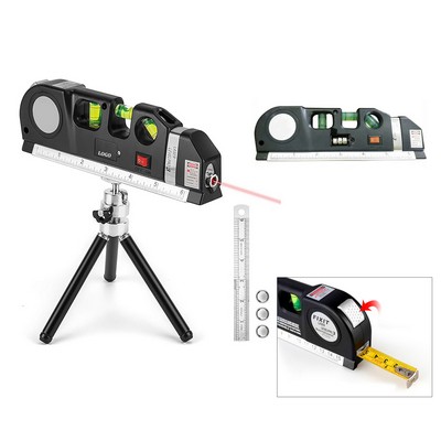 Multipurpose Triangle Bracket with Laser Level