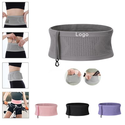 Multifunctional Knit Breathable Concealed Waist Bag