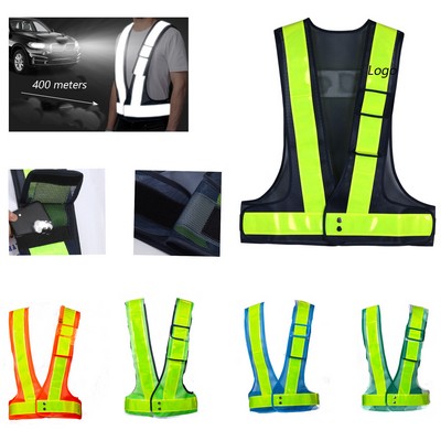 V-Shaped Reflective Safety Belt Vest
