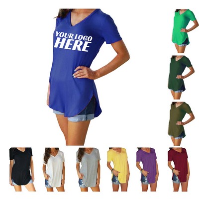 Women's V-neck T-shirt