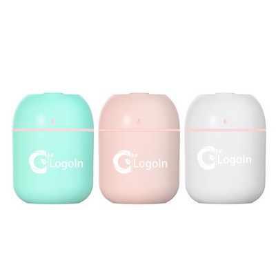 Auto Shut-Off Small Portable USB Humidifier with Night Light