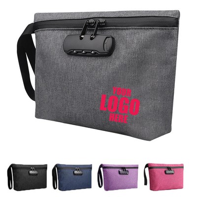 Smell Proof Bag With Combination Lock