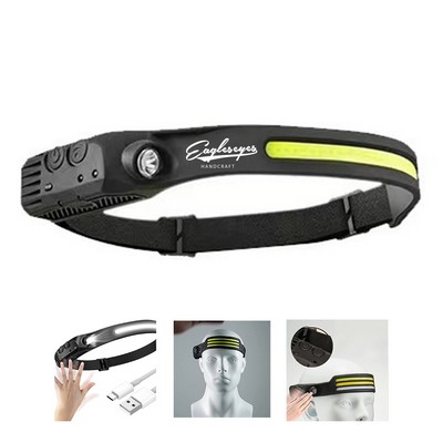 Rechargeable Motion Sensor Headlight