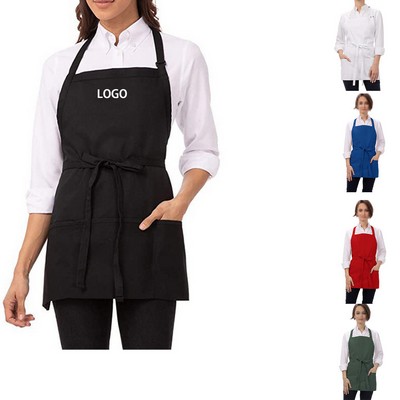 Chef Works Unisex Three Pocket Apron