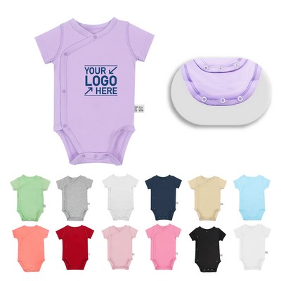 Short Sleeve Cotton Baby Romper