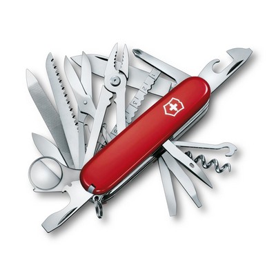 Swiss Champ 33 Function Swiss Army Knife - Red