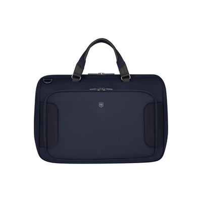Werks Traveler 7.0, Weekender, Bag with 14'' Laptop and 11'' Tablet Compartment, Navy Blue