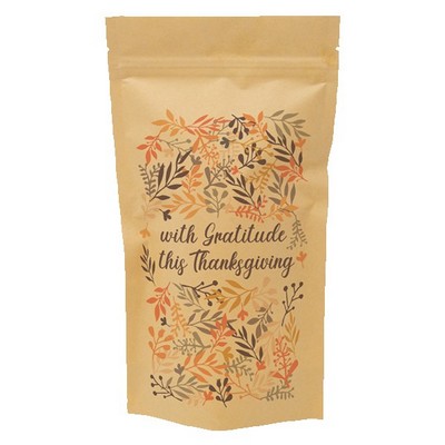 Fall Floral Predesigned Kraft Barrier Pouch (6"W x 11"H x 3"D)