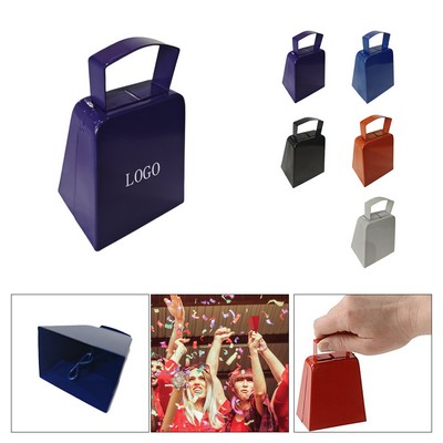 4" Metal Handheld Cowbell