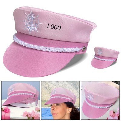 Flat-Top Sailor Captain Hat