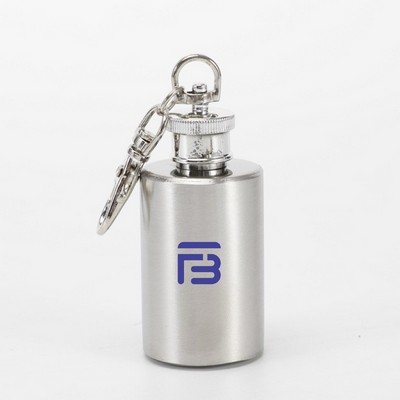 Mini Travel Pocket Liquor Bottle Keychain