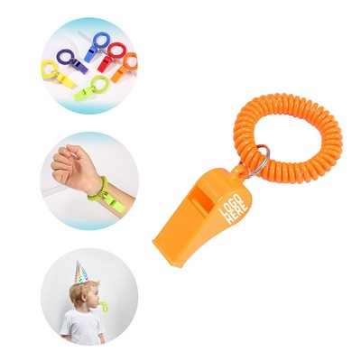 Training Whistle With Spiral Bracelet