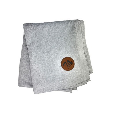 Eco Blanket w/ Leatherette Patch