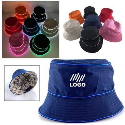 LED Light UP Bucket Hat
