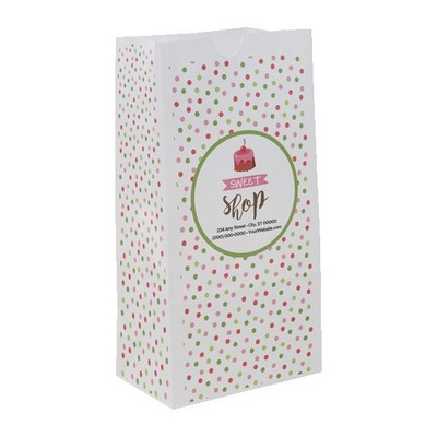 Christmas Scatter Design 1 SOS Paper Bags (5" x 9.75" x 3.125")