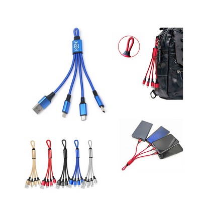Nylon Braided Multi-Device Charging Cable