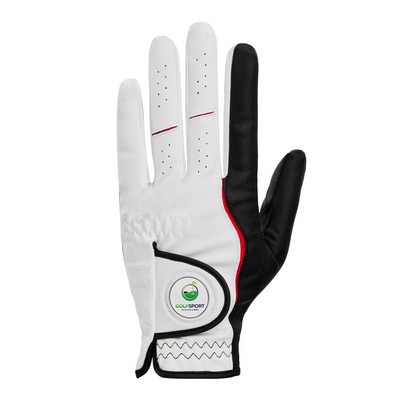 PU Leather Q-Mark Golf Glove