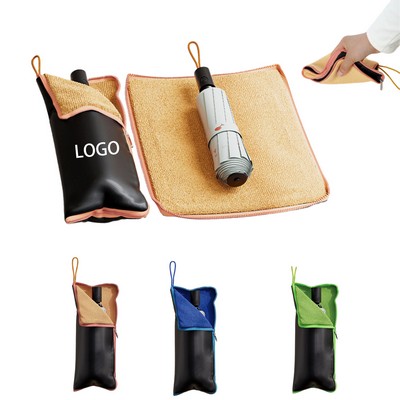 Waterproof Umbrella Bag with Storage Pouch