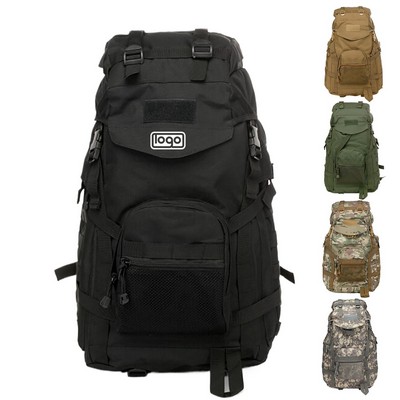 60L Oxford Cloth Camping Backpack
